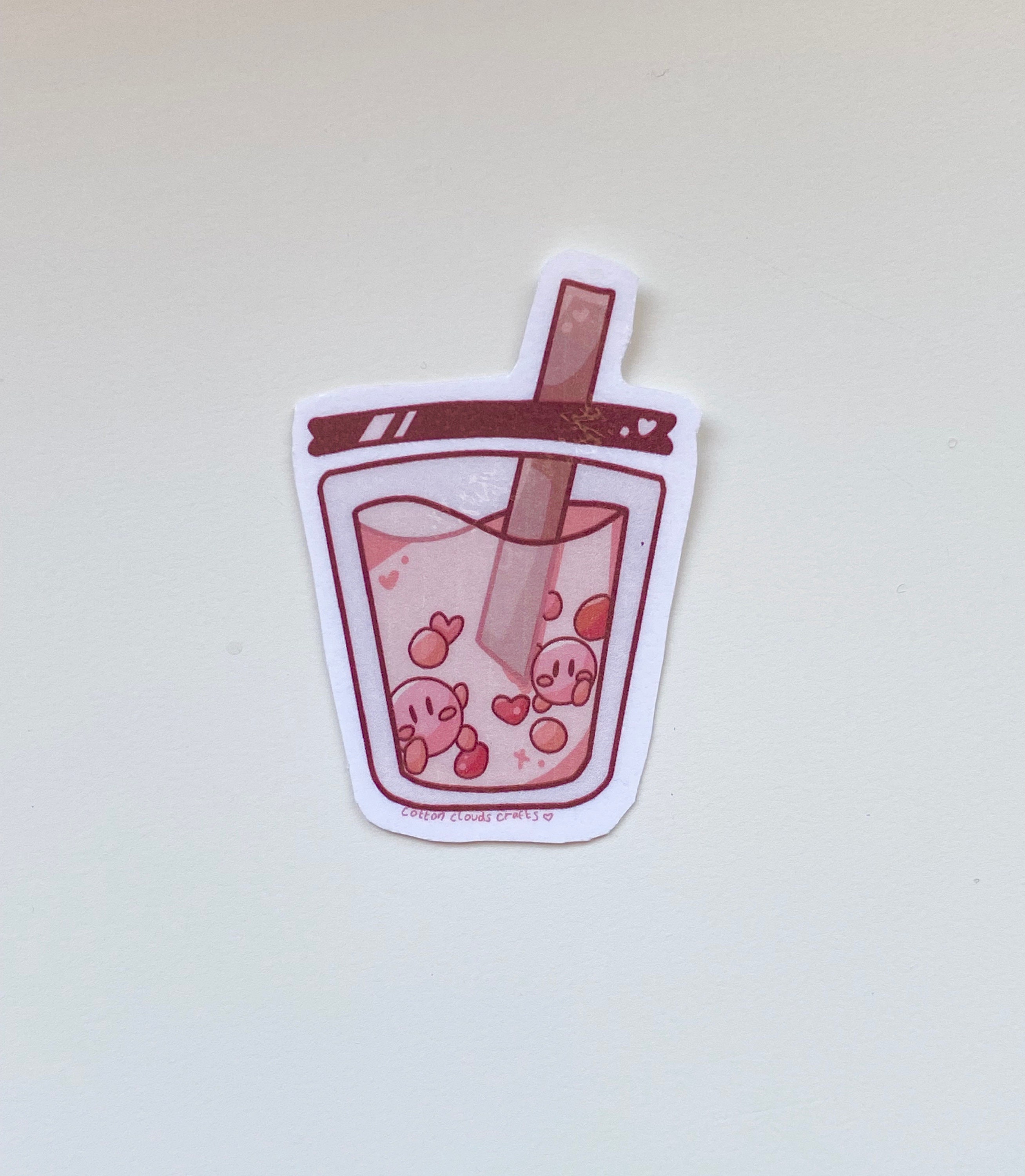 Nintendo's Kirby-flavored bubble tea, a review