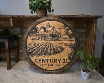 Realtor Office Sign, Custom Realty Signage