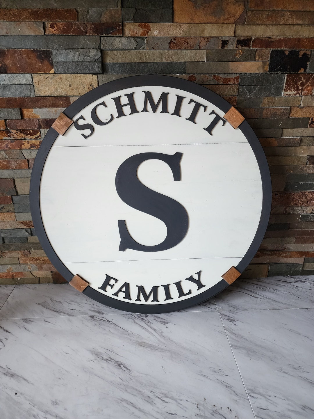 Personalized Last Name Wood Sign: 3D Family Name Ranch Decor - Etsy