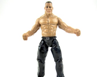 1999 Jakks Pacific WWF The Rock, Dwayne Johnson, Titan Tron Live, Double Slam Series 2 Wrestling Action Figure (wwe wcw Retro Wrestler)
