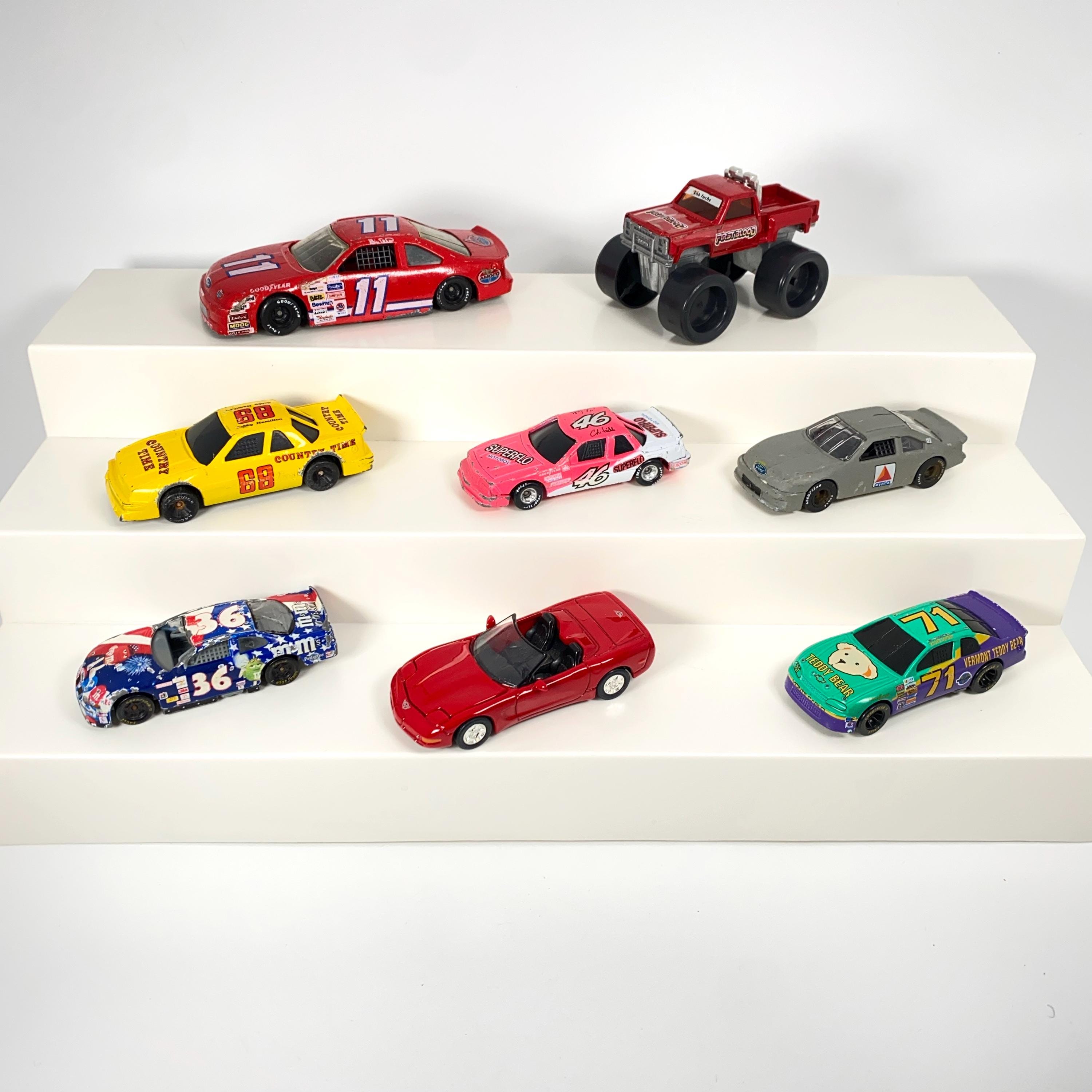 Lot of 8- Vintage 1980s-1990s Racing Champions Diecast Cars