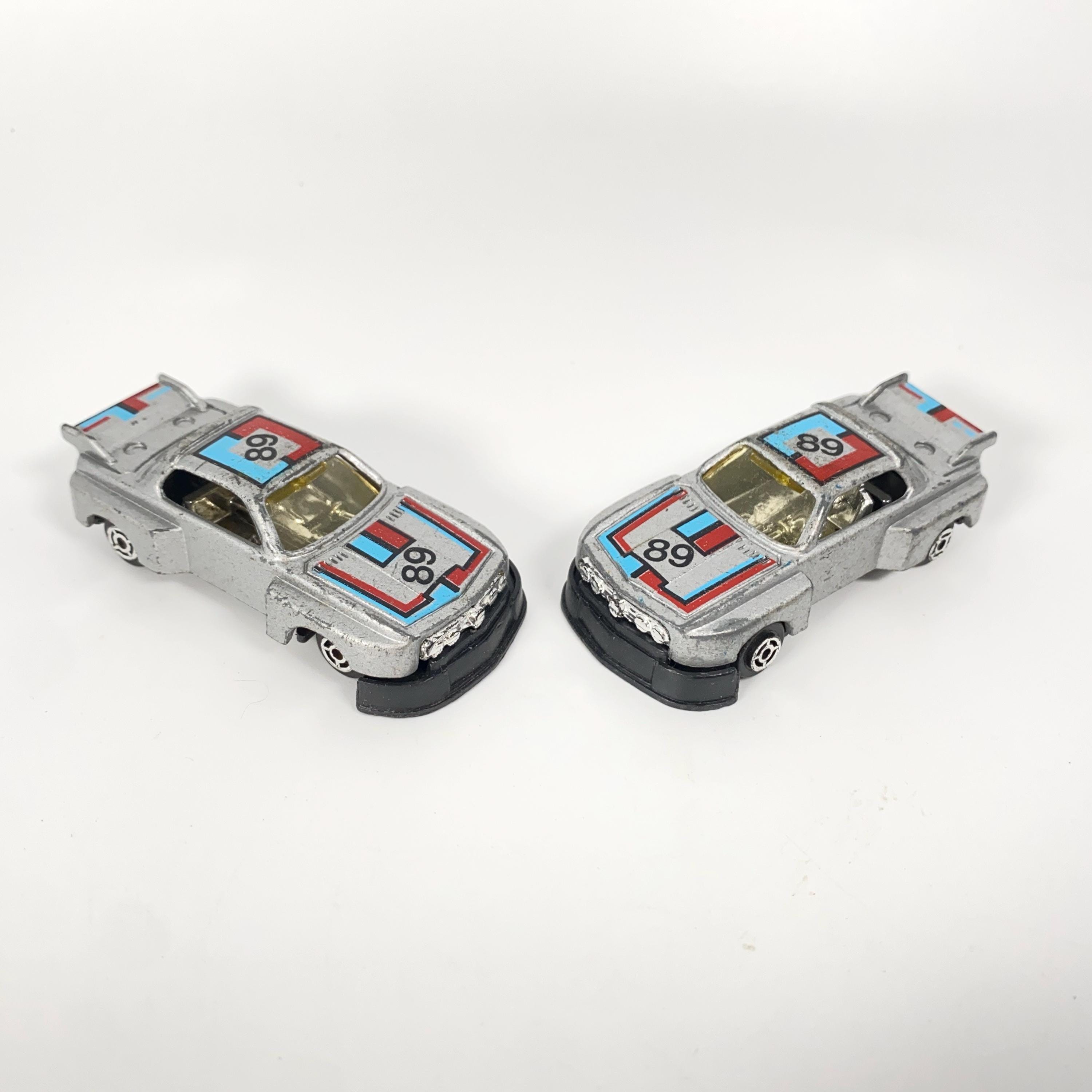 Lot of 7 Vintage 1980s Summer SM Marz Karz Diecast Race Cars