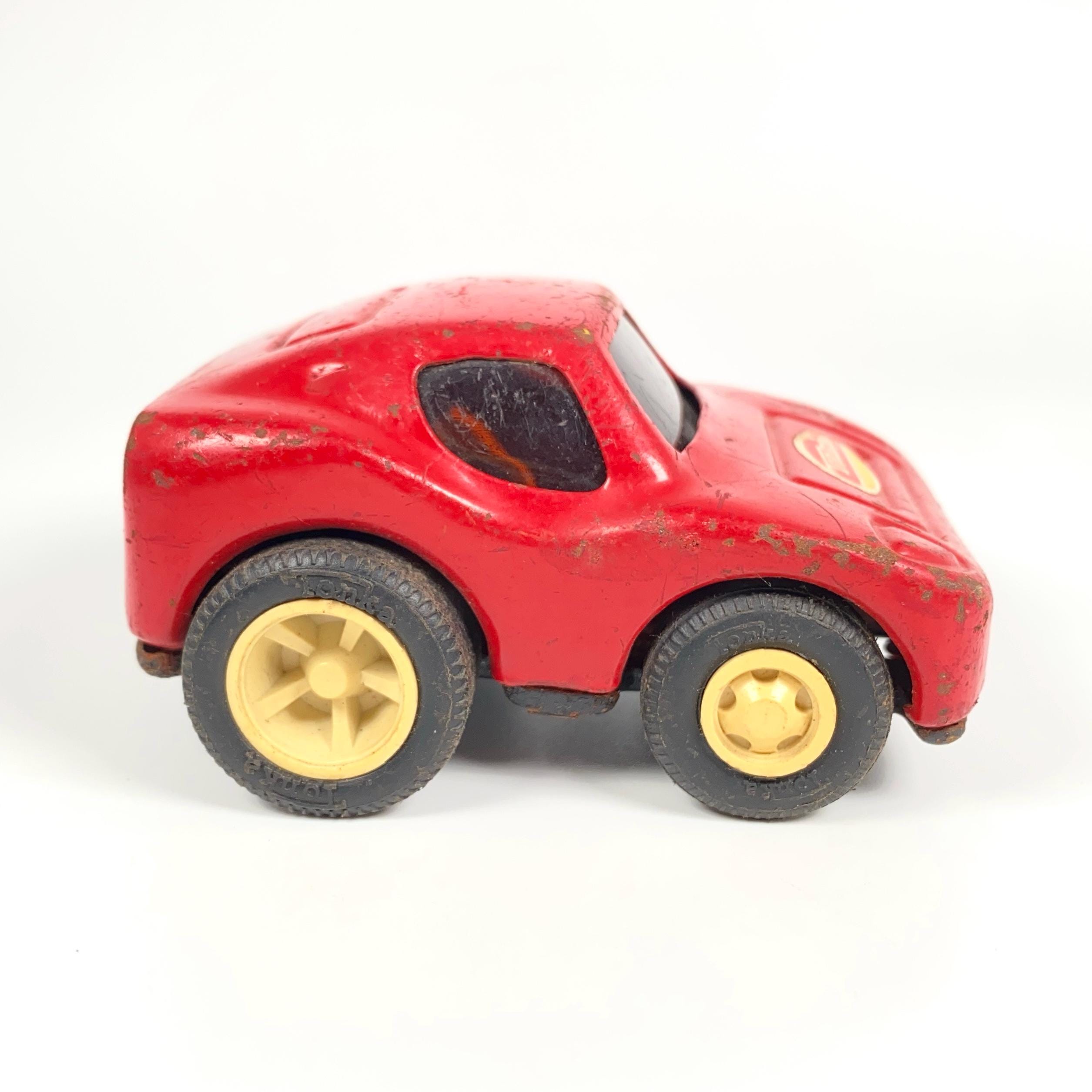 Tonka Mini Red Coupe Race Sports Car 3.25