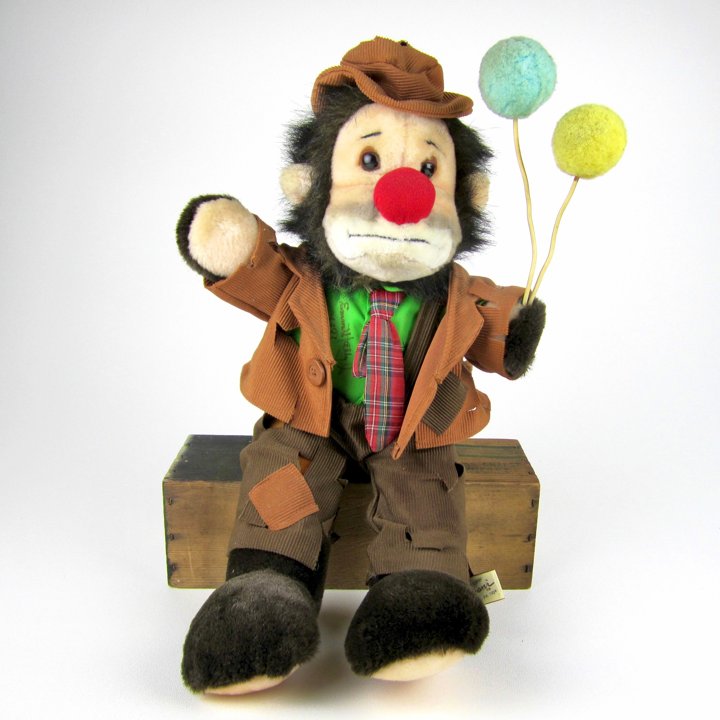 Vintage Emmett Kelly Jr.- HAND SIGNED 19