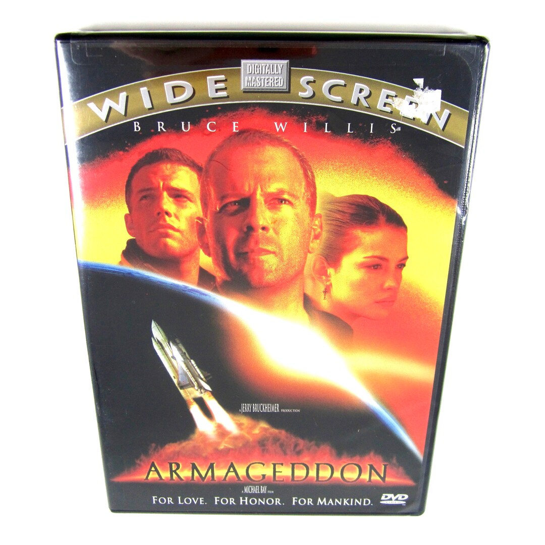 Armageddon 1998 Widescreen, DVD, NTSC Region-1 Brand New, Sealed Bruce