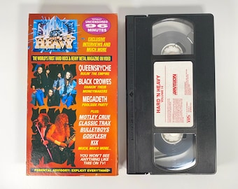 Hard 'N Heavy Volume #14 (1991 A*vision Video, VHS Tape) KIX