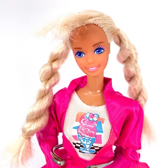 Vintage 9pc 1988 Cool Times Barbie Doll #3022 “mattel 1966 China