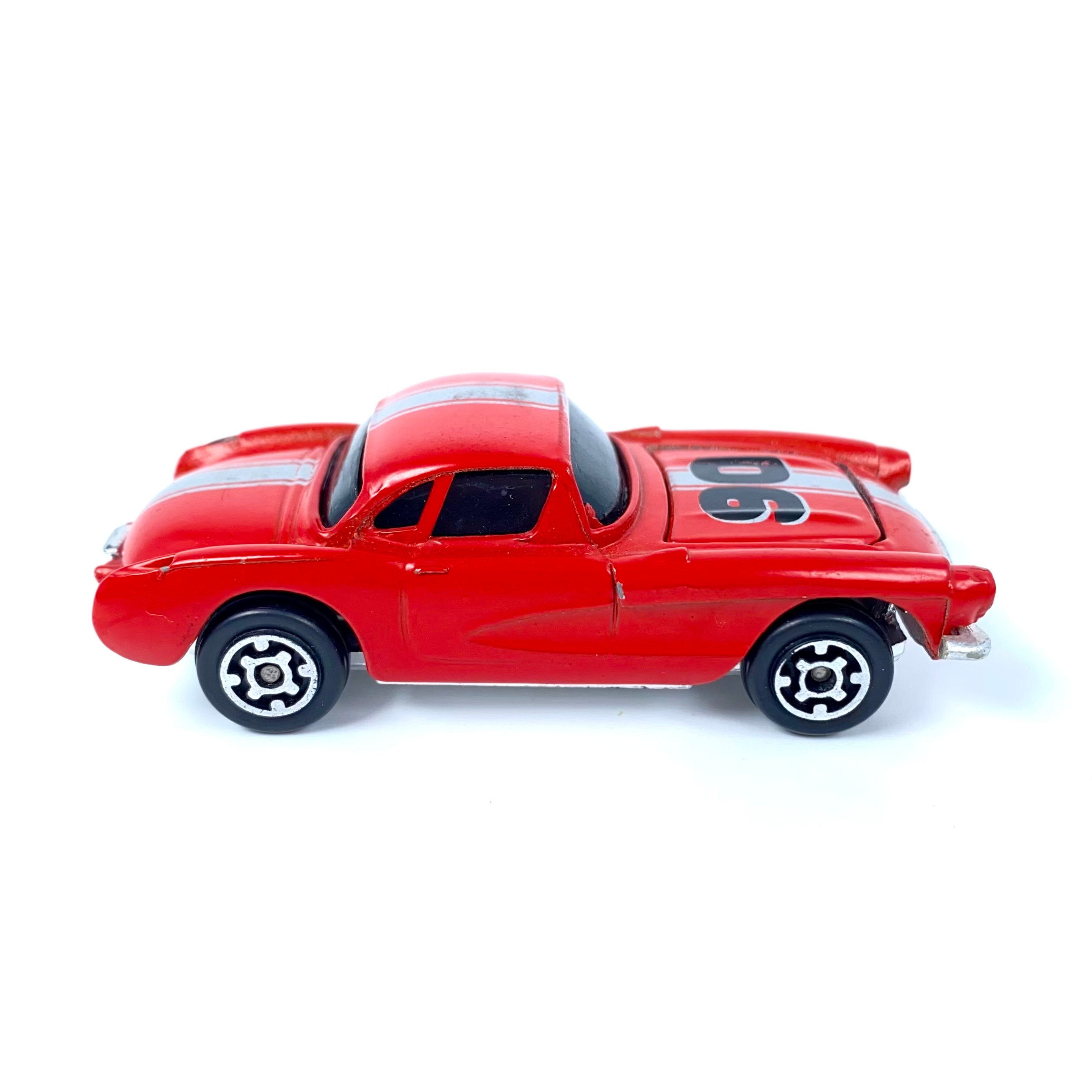 Vintage 1979 Kidco 1957 Chevy Corvette Red W/ Silver Stripes