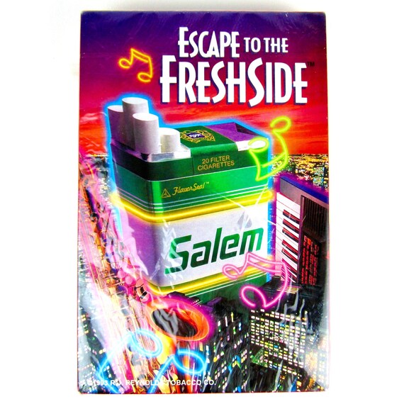 Vintage 1993 Salem Cigarettes JUMBO Playing Cards (7