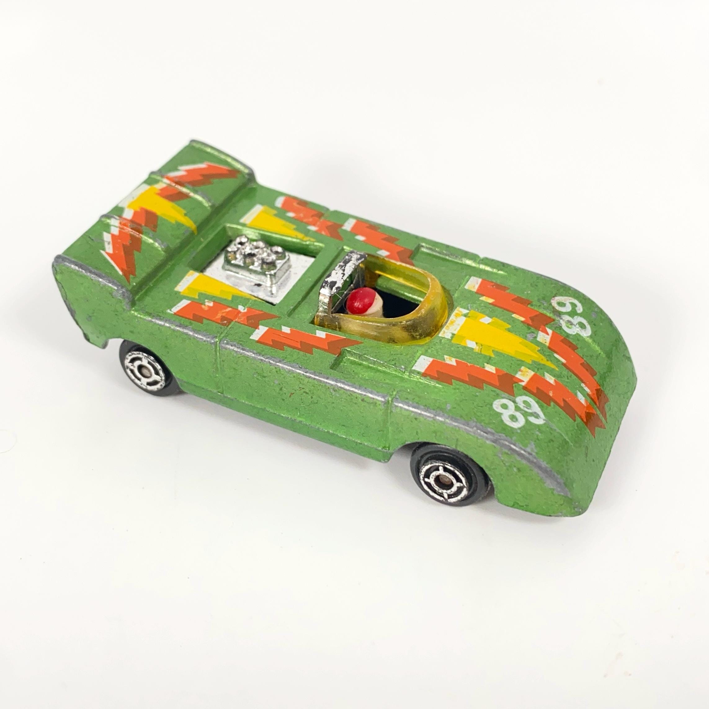Lot of 7 Vintage 1980s Summer SM Marz Karz Diecast Race Cars