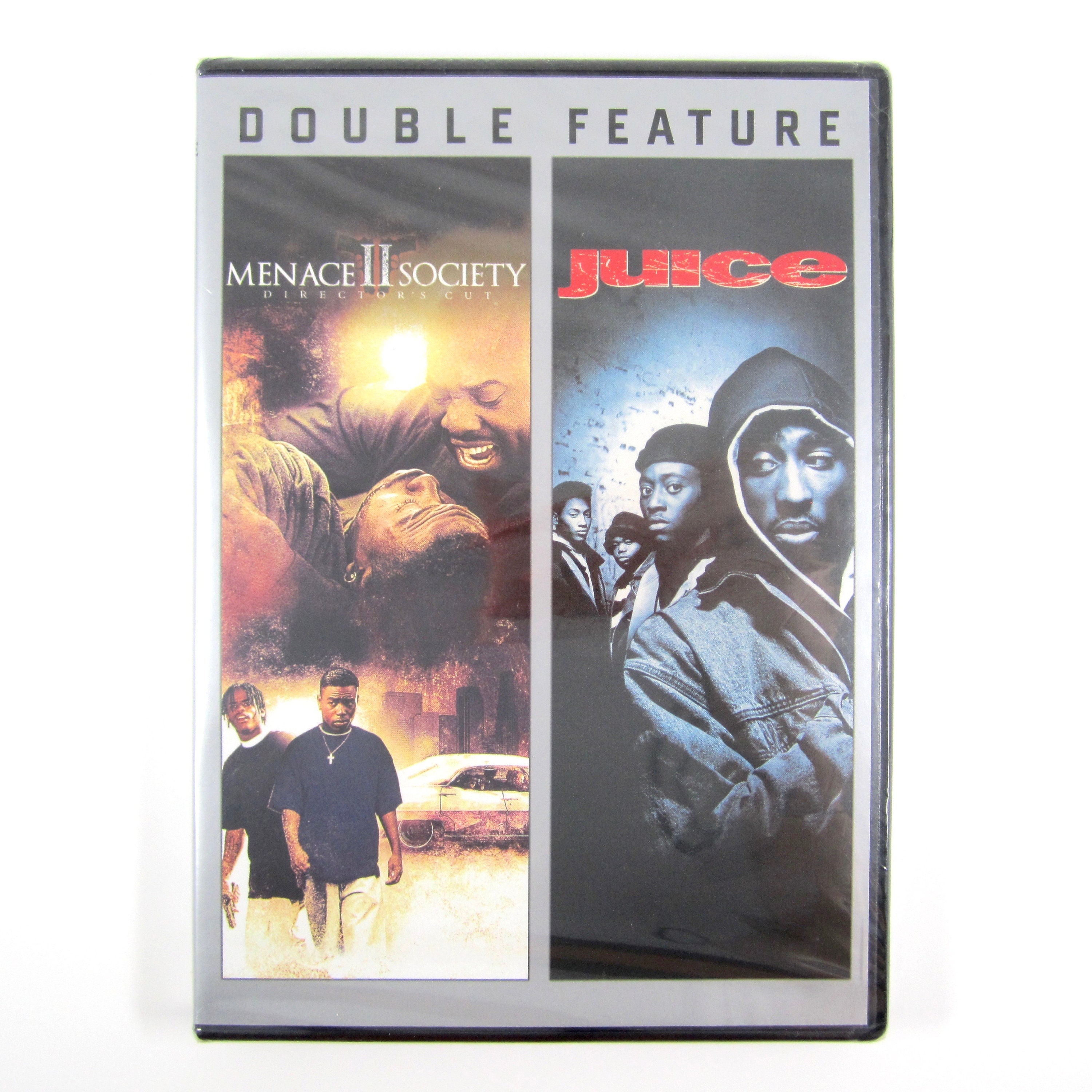 90s Double Feature Menace II Society / Juice 2013 2-disc DVD, New