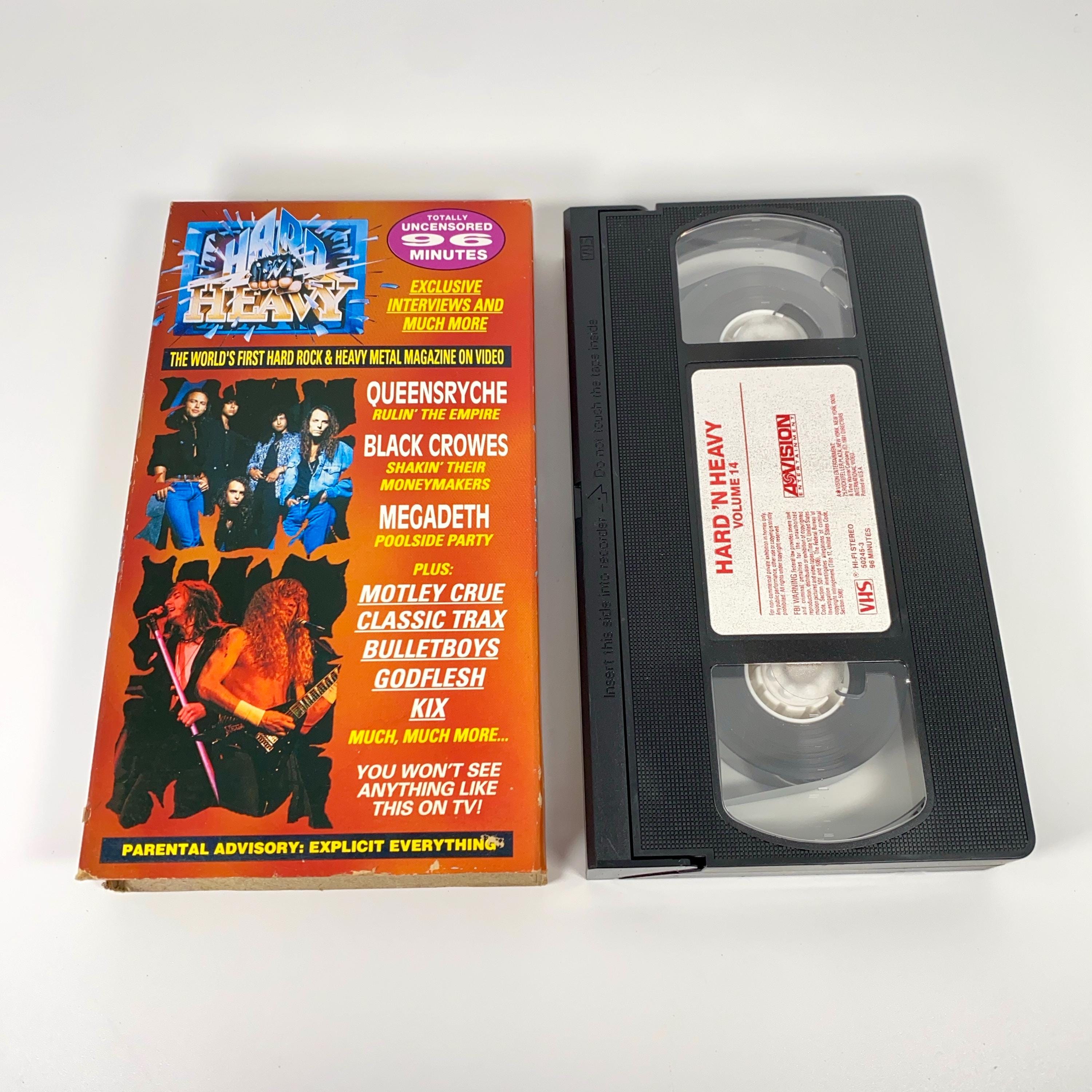 Hard 'N Heavy Volume #14 (1991 A*vision Video, VHS Tape) KIX