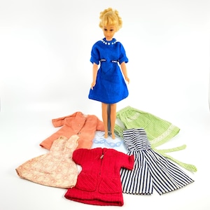 1970 Francie Growin&#39; Pretty Hair #1129 Japan Vintage Barbie Lot w/ Extras! Rooted Eyelashes, Bending Knees/Legs