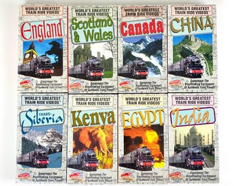 World's Greatest Train Ride Videos: Australia [VHS] - Etsy