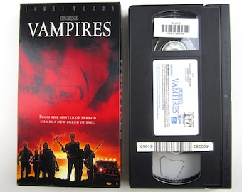 John Carpenters Vampires (VHS 1999) James Woods- TESTED (Halloween, Horror, Klasyka kultowa, Gore, Slasher Movie)