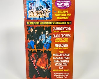 Hard 'N Heavy Volume #14 (1991 A*vision Video, VHS Tape) KIX