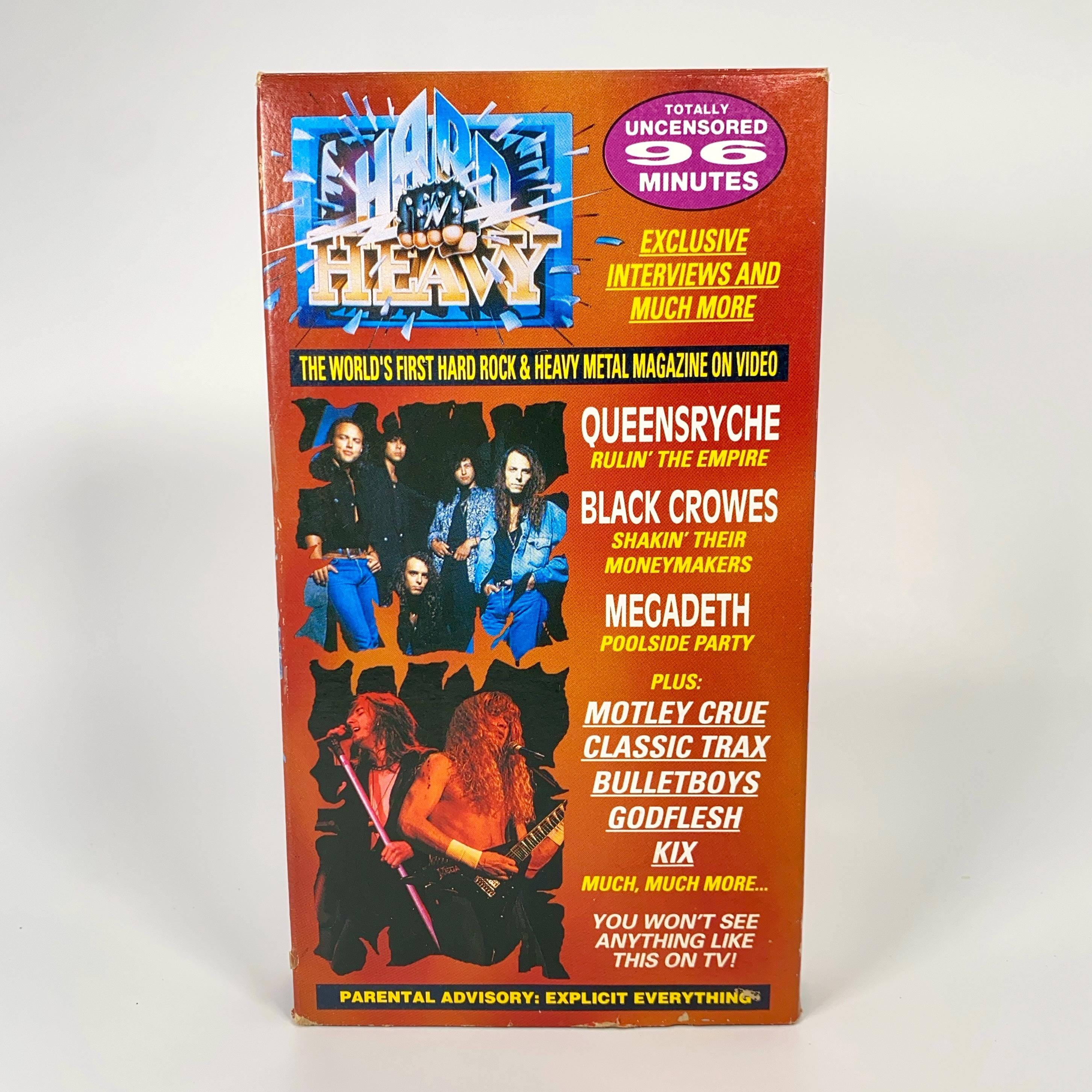 Hard 'N Heavy Volume #14 (1991 A*vision Video, VHS Tape) KIX