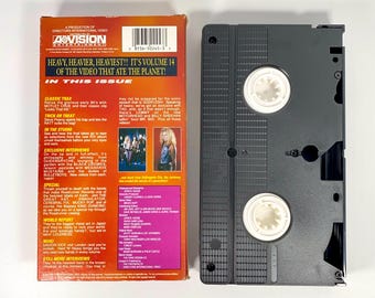 Hard 'N Heavy Volume #14 (1991 A*vision Video, VHS Tape) KIX