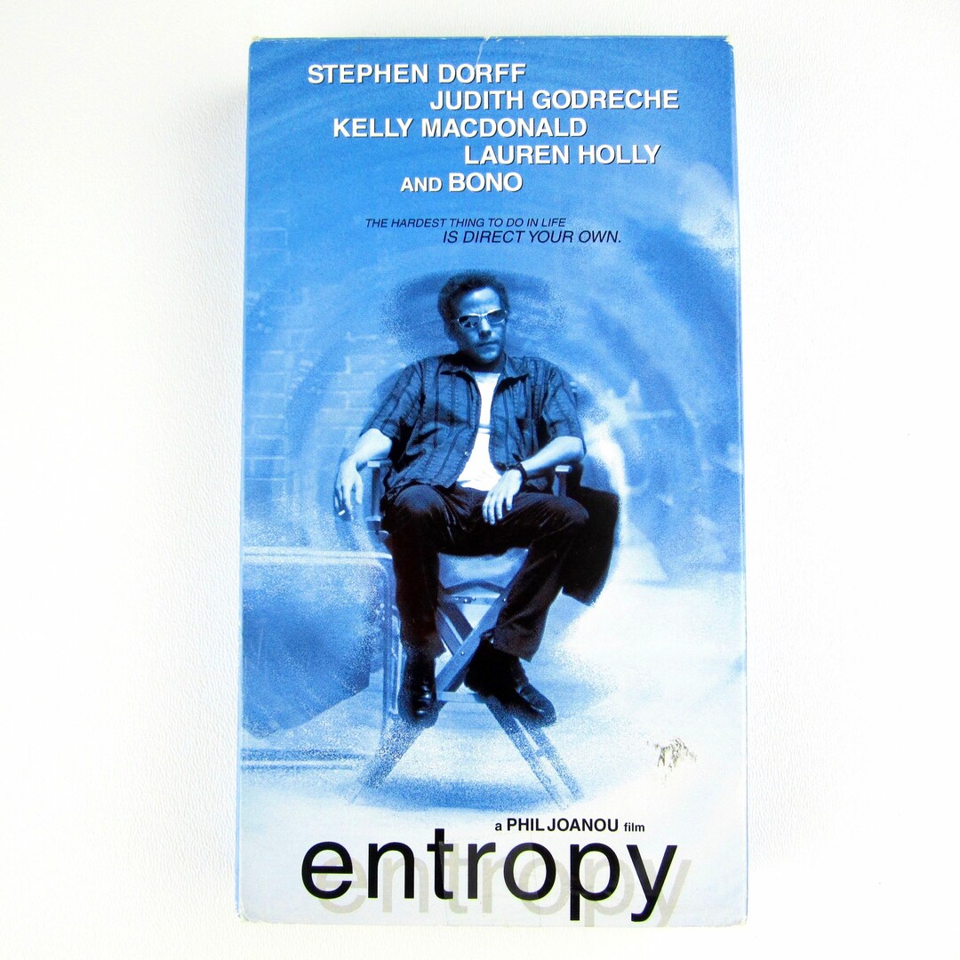 ENTROPY 1999 (vintage VHS Cassette Tape Touchstone Release