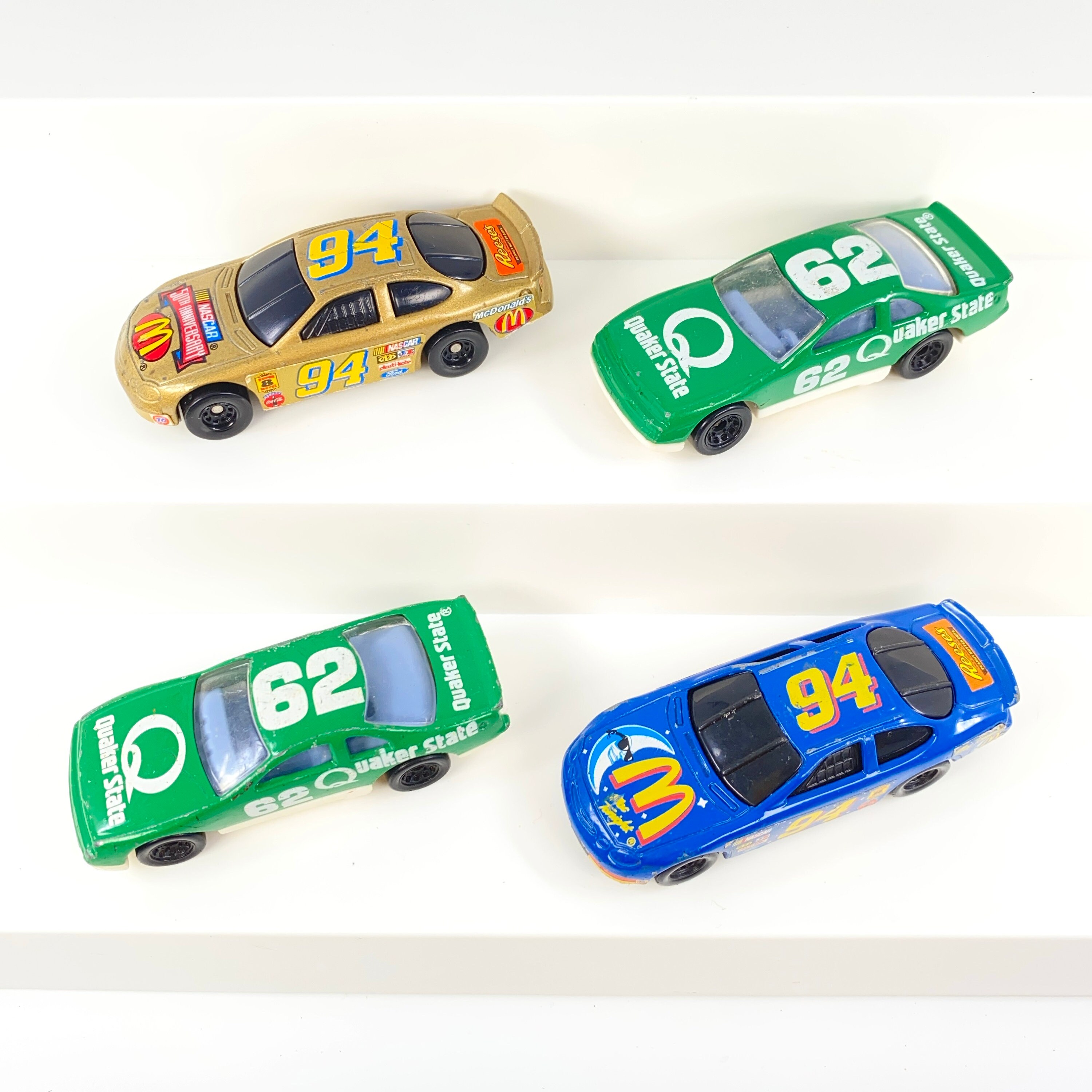 ヴィンテージ 1993 & 1998 ホットウィール ハッピーミール ダイ