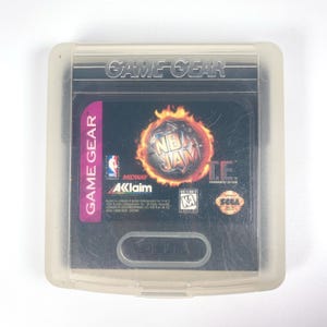 NBA Jam T.E. Tournament Edition -Cartridge and Case (Sega Game Gear, 1994)