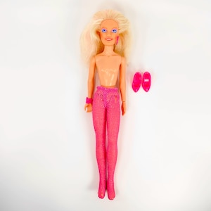Vintage 7pc 1985 Rock ’n Curl Jem & the Holograms Doll Hasbro #4002 1987 Jerrica