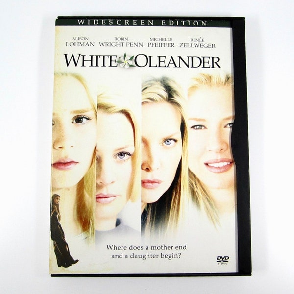 White Oleander 2002 (DVD, Widescreen Region-1, Snap Case, 2003) Michelle Pfeiffer, Renee Zellweger, Robin Wright- Free Shipping!