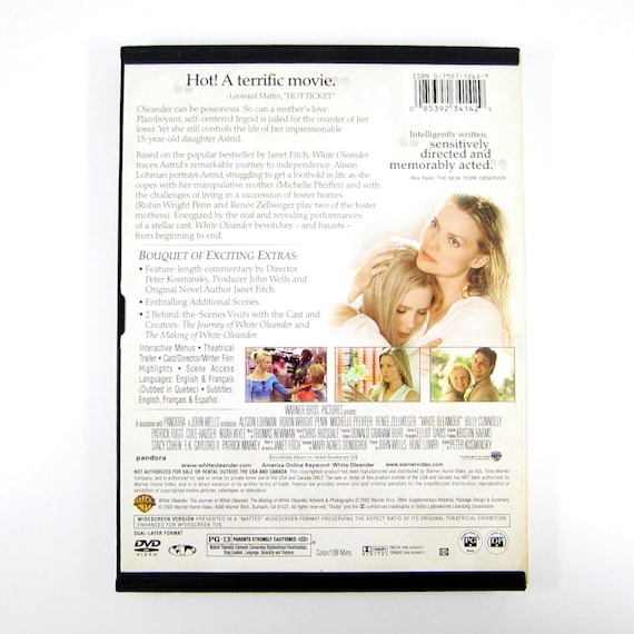 ホワイト・オランダー [DVD] wwzq1cm White Oleander - Widescreen Edition / 2003- DVD | eBay