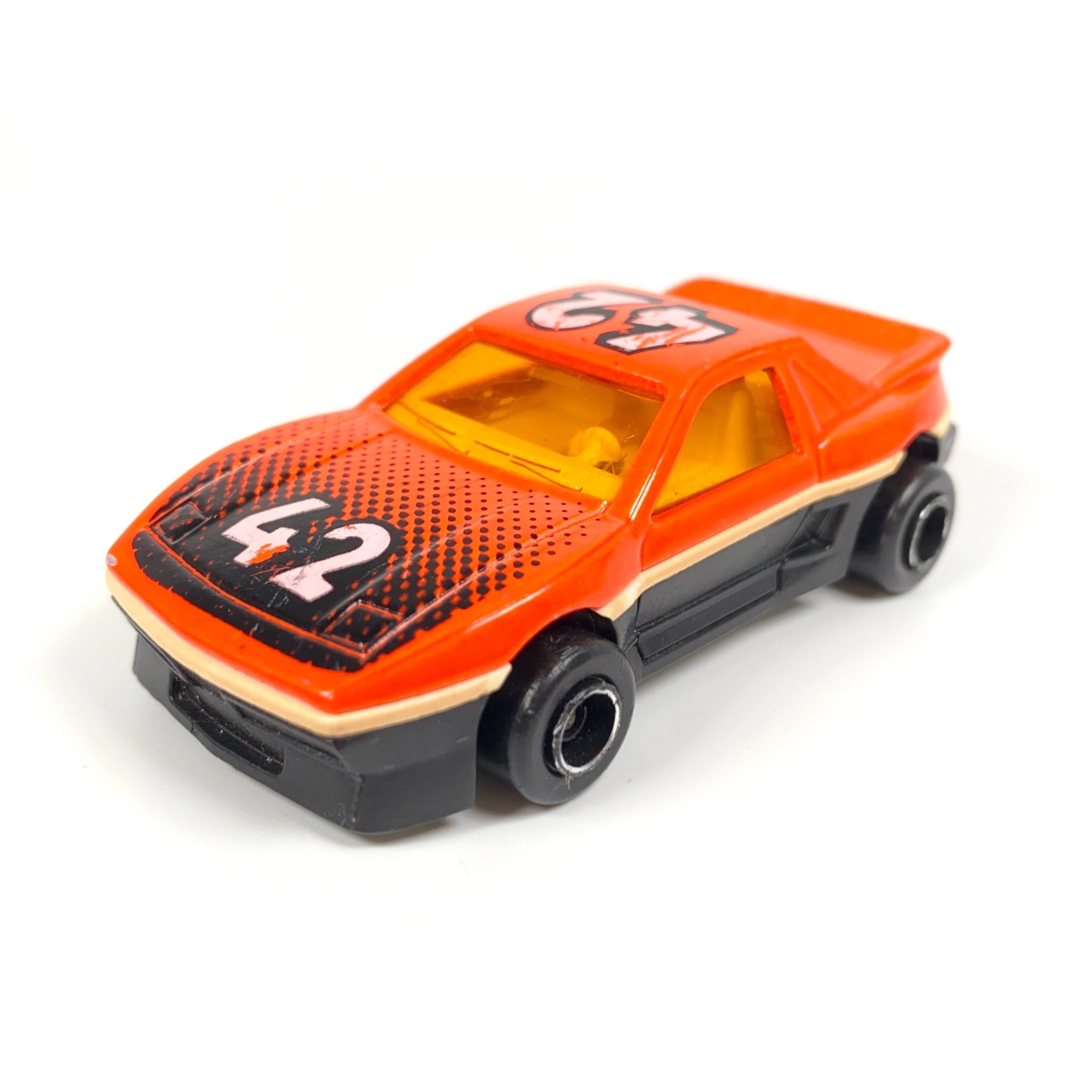 ヴィンテージ マジョレット #206 ポンティアック フィエロ、オレンジ