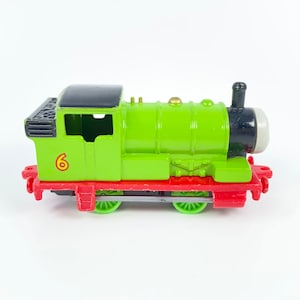 Vintage Thomas The Tank Engine & Friends Percy #6 ERTL 1987 Green 3.25" Diecast Train