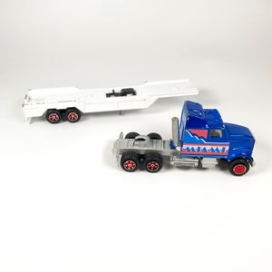 Vintage Majorette Miami Vice Super Movers #613 Kenworth 1:87 Truck Semi Trailer 7.75” -France