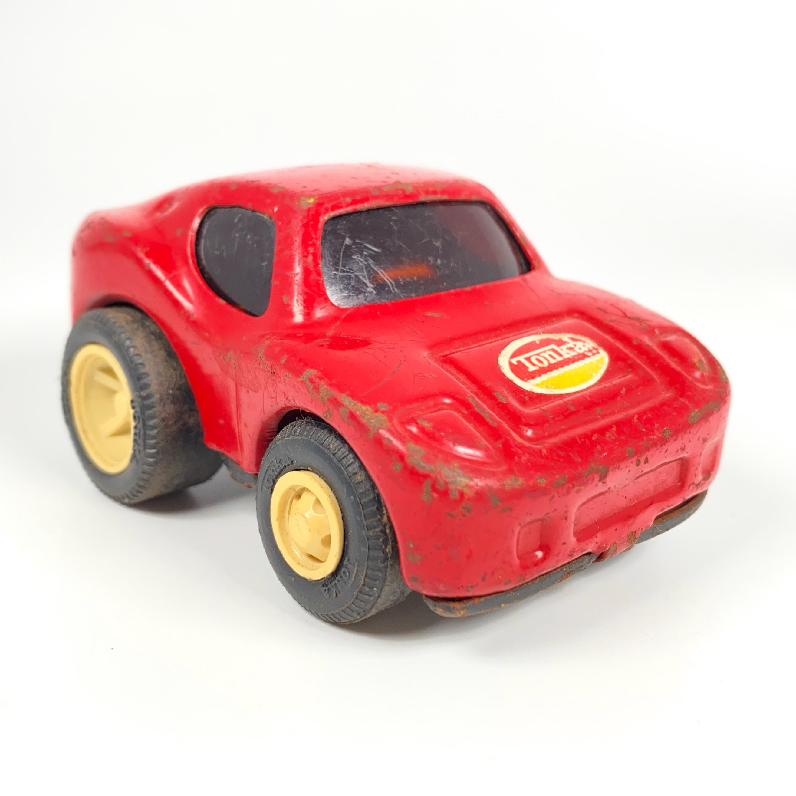 Tonka Mini Red Coupe Race Sports Car 3.25