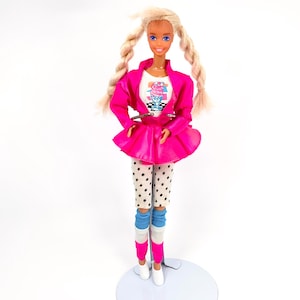 Vintage 9-delad 1988 Cool Times Barbie docka #3022 “Mattel 1966 Kina”