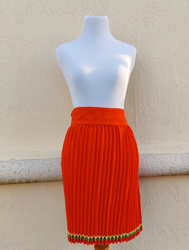 Pleated traditional Zulu skirt.
