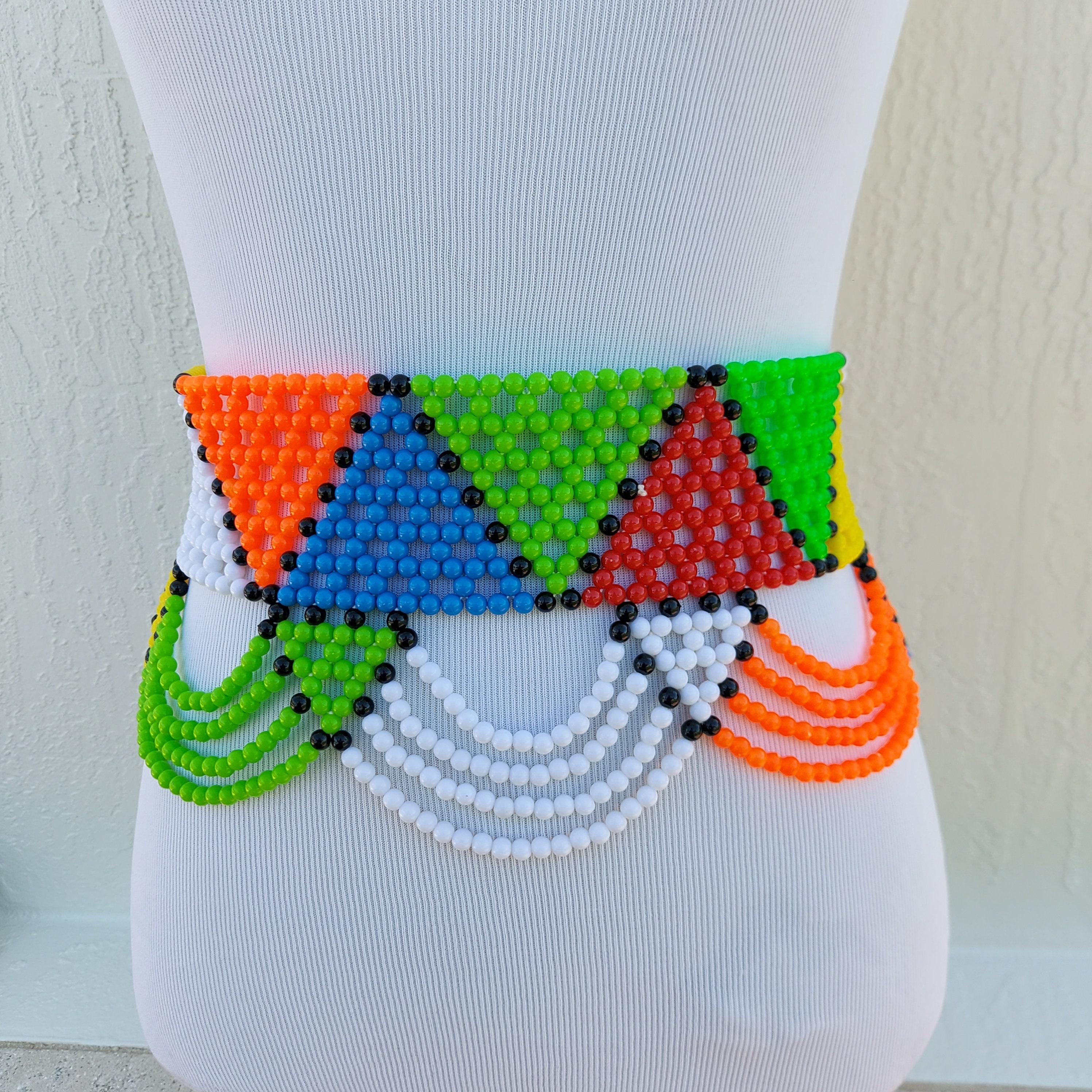 Beaded Zulu Belt Etsy
