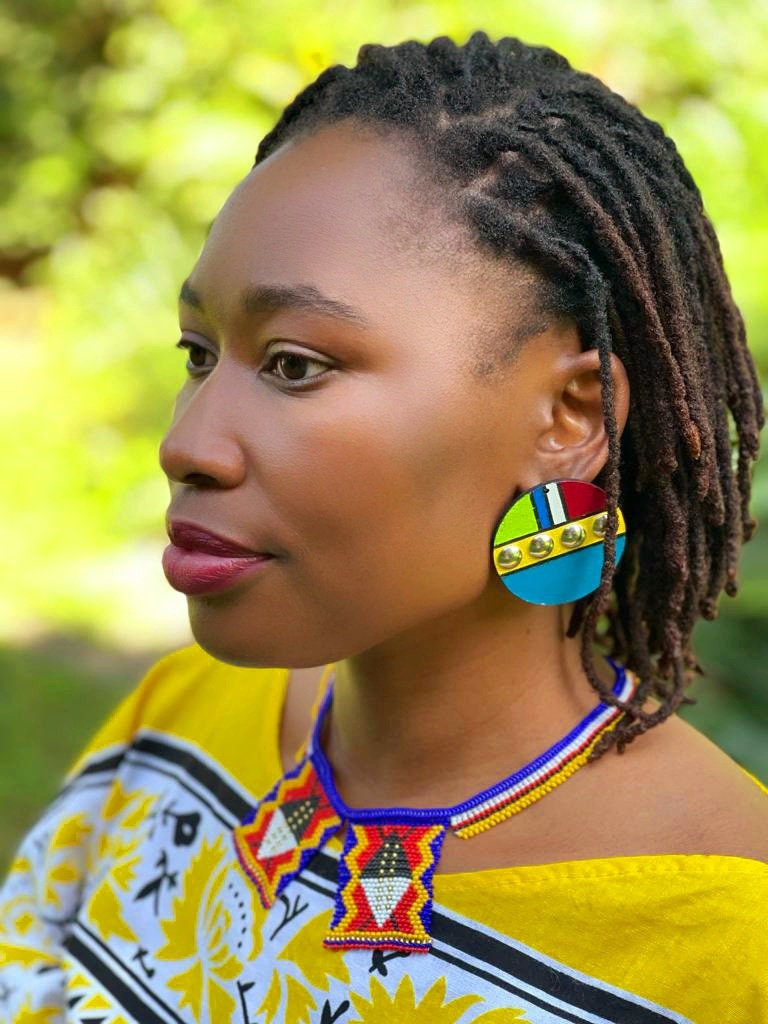 Zulu cheap traditional earrings