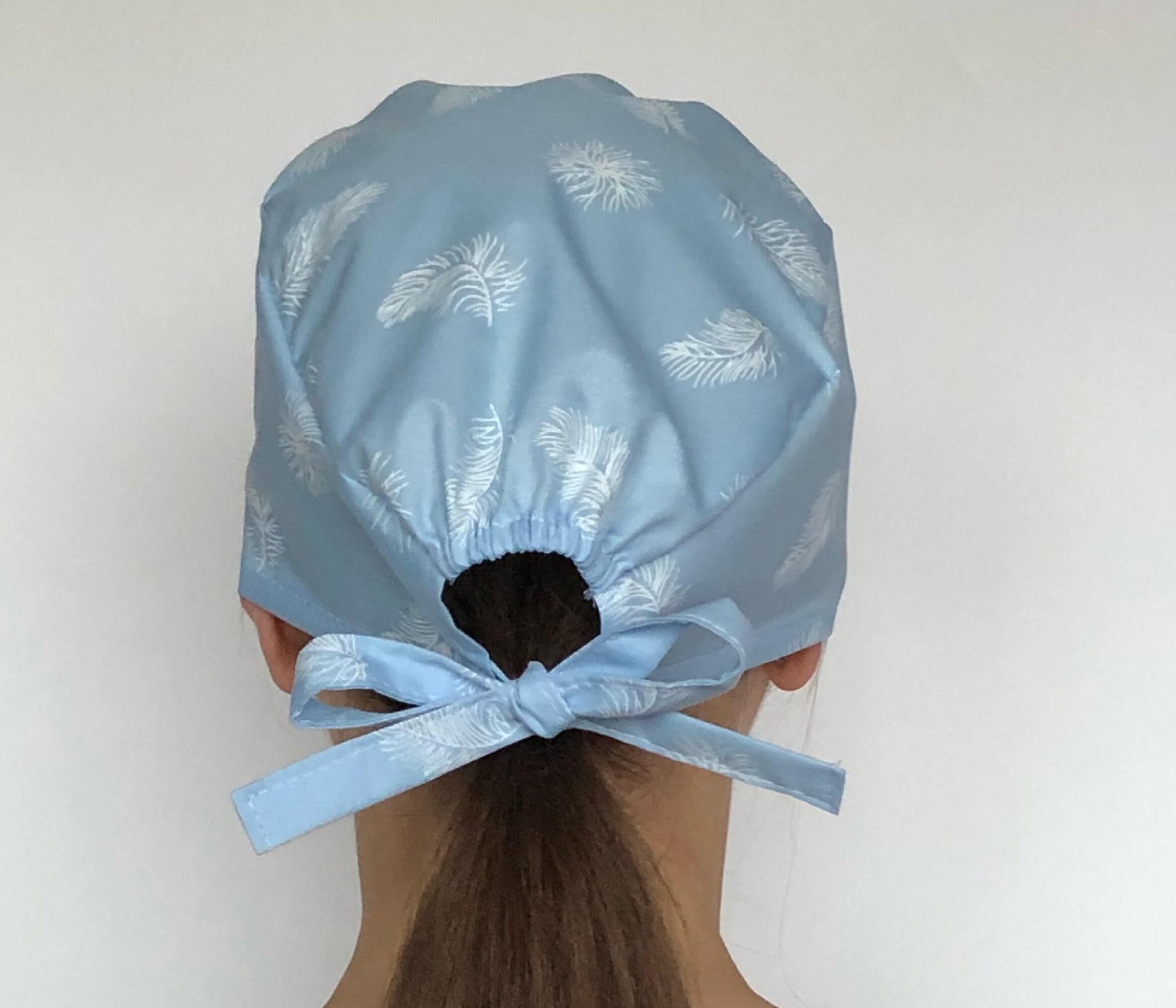 Sewing pattern Scrub Cap Ponytail pdf scrub caps for women Etsy