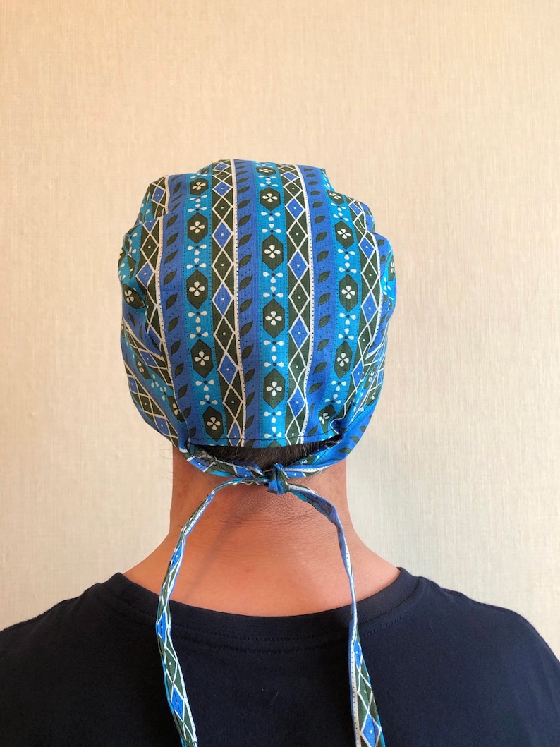 Sewing pattern scrub cap mens unisex surgical caps pattern