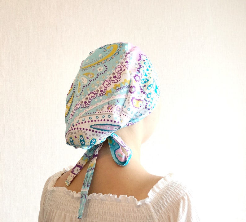 Sewing pattern Scrub Cap Ponytail pdf scrub caps for women Etsy