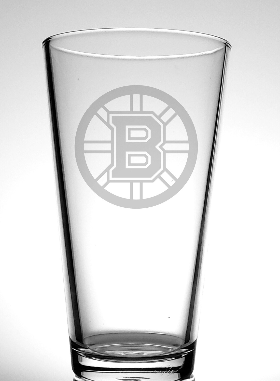 Boston Bruins pint glassBruins pint glassesBoston Hockey Etsy