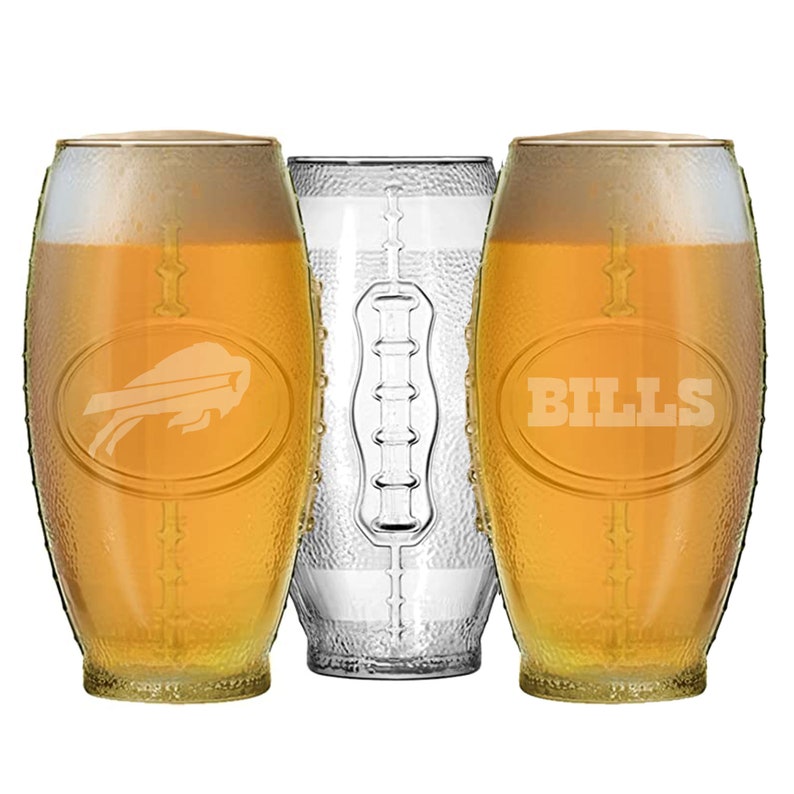 etsy.com | Buffalo Bills Pint Glass