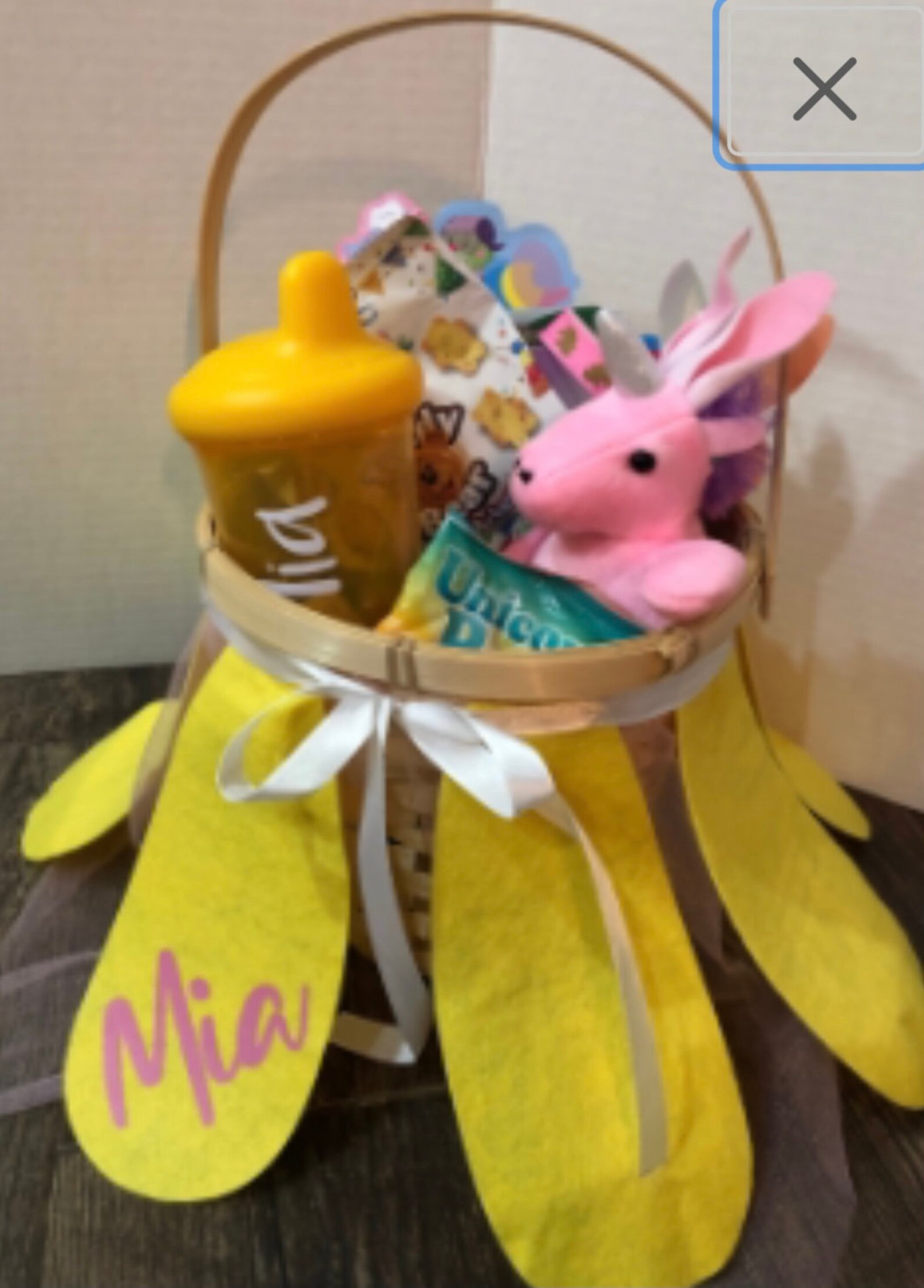 Girls Filled Easter Basket Prefilled Princess Easter Etsy