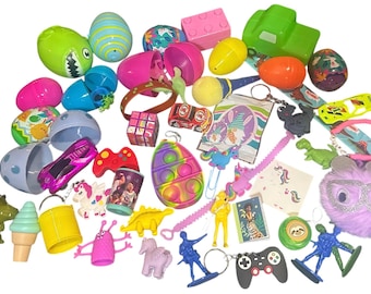 2 Dozen Prefilled Assorted Easter Eggs with Novelty Toys, Candy-Free