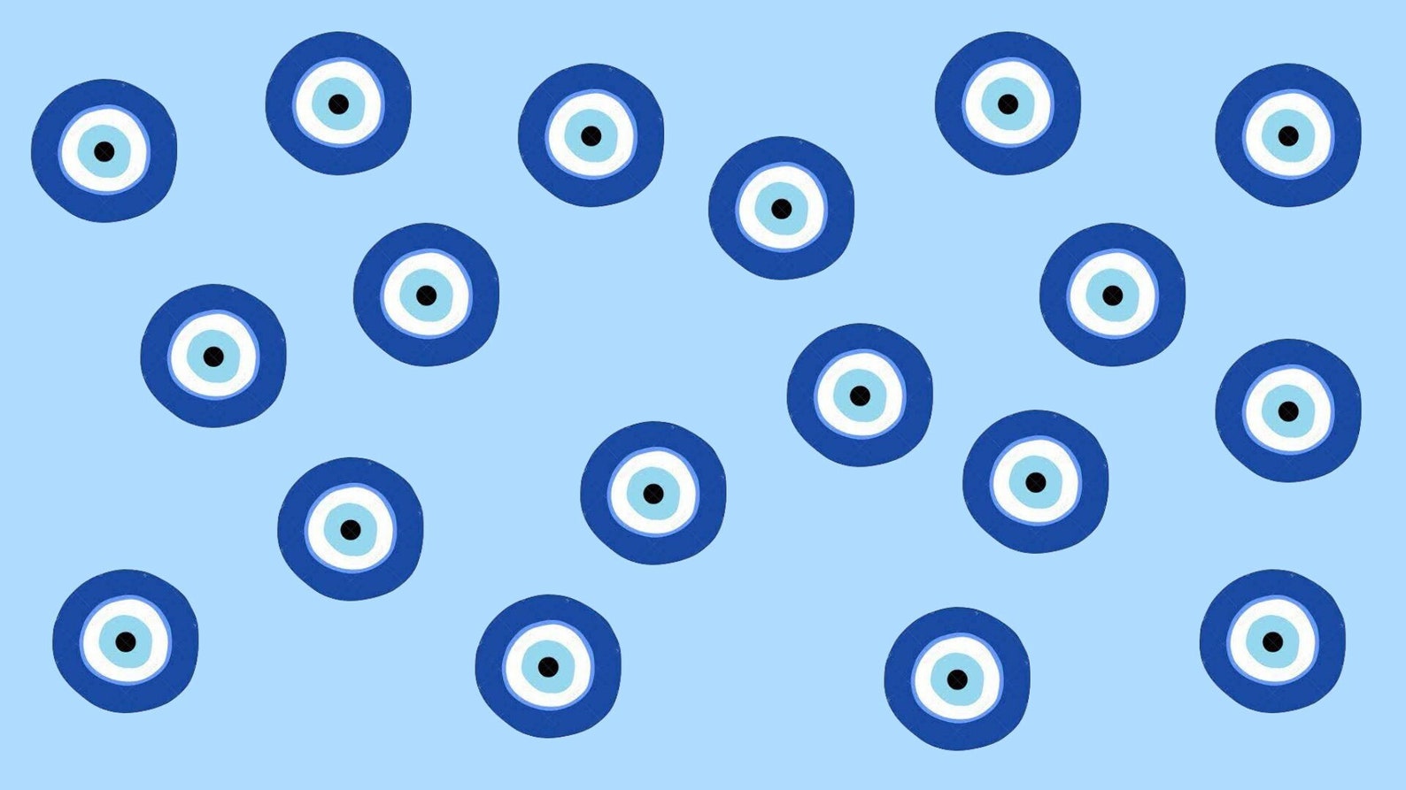 Cute Evil Eye Wallpaper for Computer - Etsy