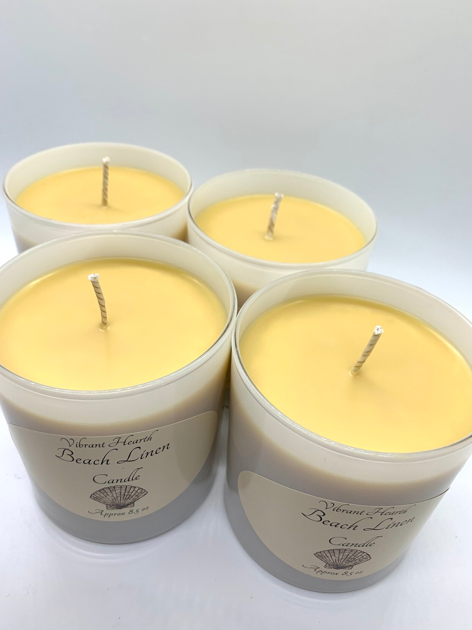 Beach Linen Candle Linen Candle Sandy Candle Soy Candle Etsy