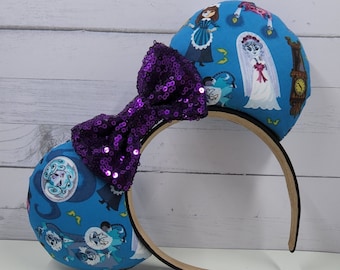 Haunted Mansion Inspired Mouse Ears, Disney Ears, Mickey Ears