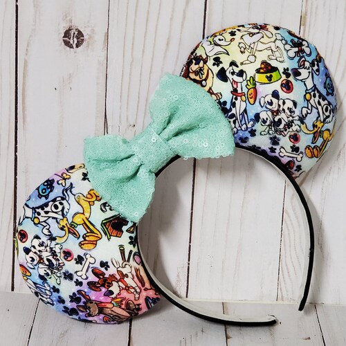 Disney Dog Sketch Inspired Mouse Ears, Mickey Ears, Disney Ears