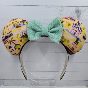 Disney Parken Kaart Geïnspireerde Muis Oren, Disney Oren, Mickey Oren