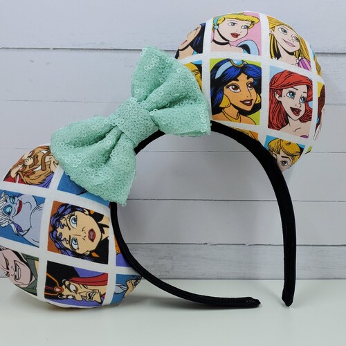 Villains and Princesses Inspired Mouse Ears, Mickey Ears, Disney Ears