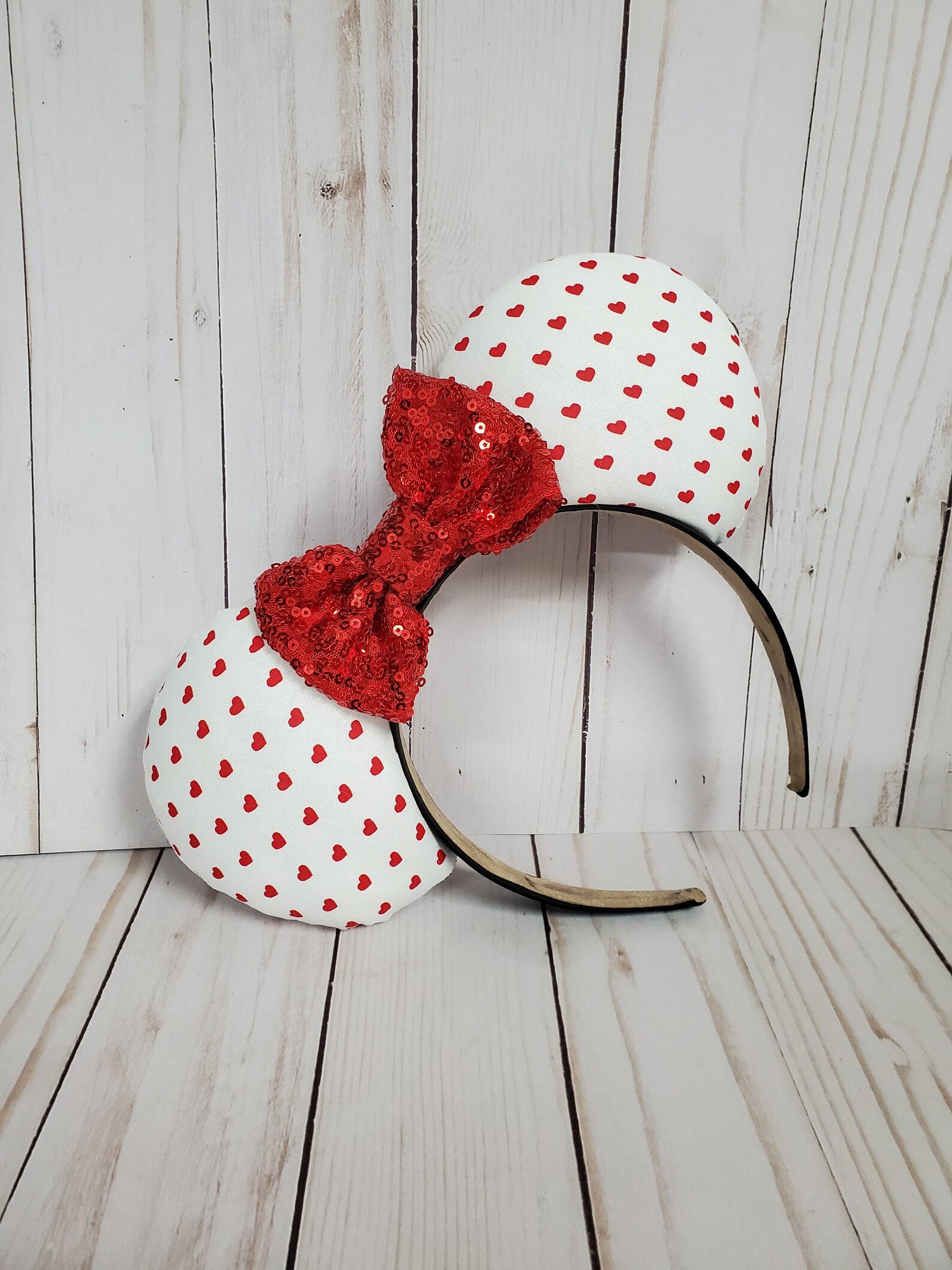 Valentine's Day Heart Disney Ears Mouse Ears Mickey Ears Etsy
